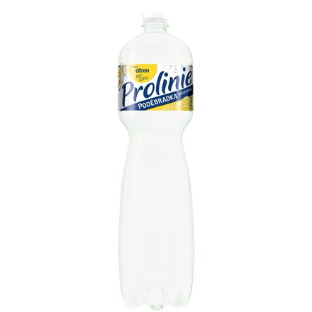 Poděbradka ProLinie citron jemně perlivá voda 6×1,5L