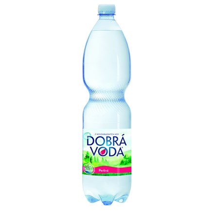 Dobrá voda perlivá 6×1,5L PET