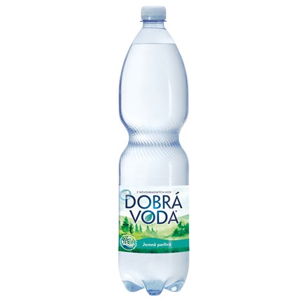 Dobrá voda jemně perlivá 6×1,5L PET