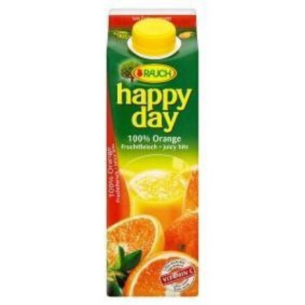 Rauch Happy Day Pomeranč s dužinou 100% džus 12×1 l