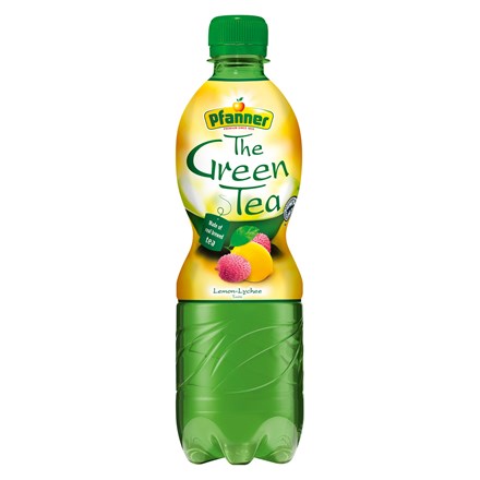 Pfanner Ledový čaj zelený citron+liči 12x 500 ml