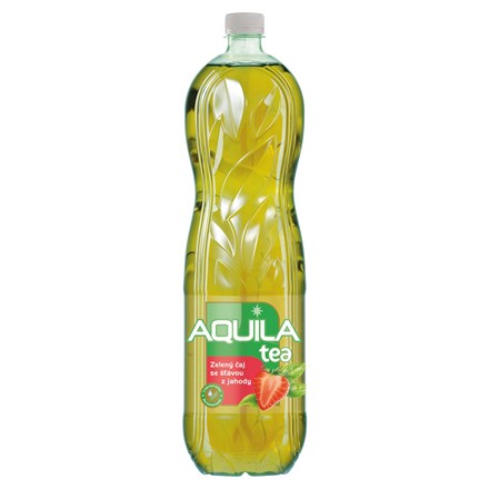 Aquila Ledový čaj zelený s jahodou 6×1,5L