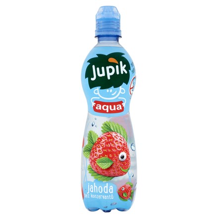 Jupík Aqua Nápoj jahoda 12x 500 ml