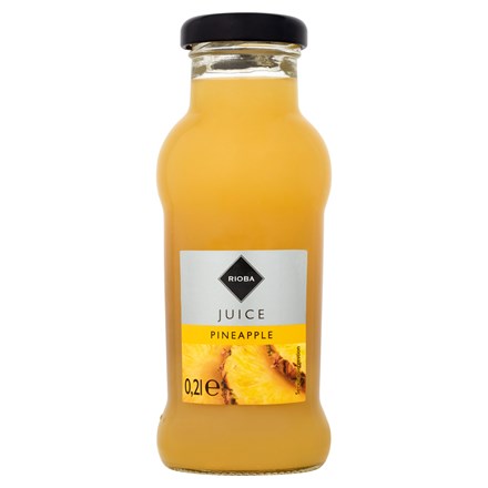 RIOBA Ananas 100% džus 24x200ml