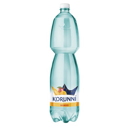 Korunní Mango jemně perlivá voda 6×1,5L PET