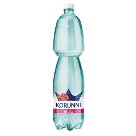 Korunní Malina perlivá voda 6×1,5L PET