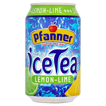 Pfanner Ledový čaj citron 24x330ml plech