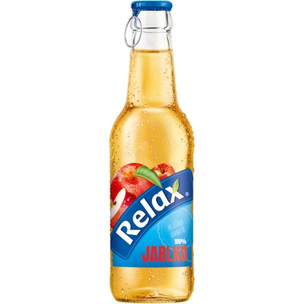 Relax Víčko Jablko 100% džus 24x250ml