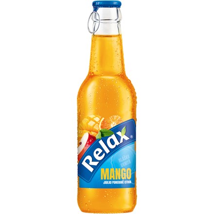 Relax Víčko Mango 25% nápoj 24x250ml