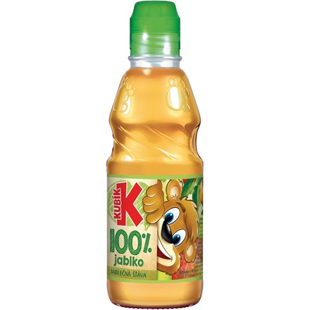 Kubík 100% jablko nápoj 12x300ml PET