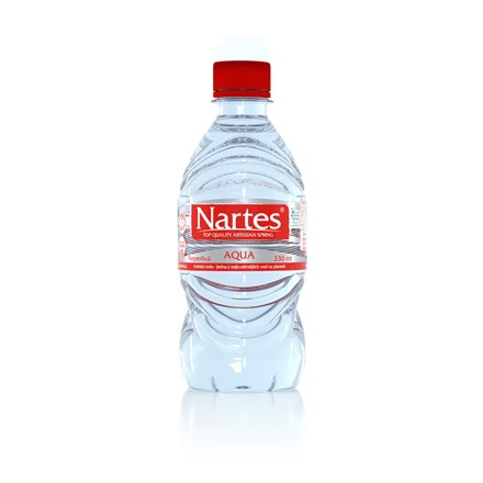 Nartes Junior neperlivá voda 8x330ml PET