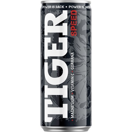 Tiger Speed energetický nápoj 12x250ml plech