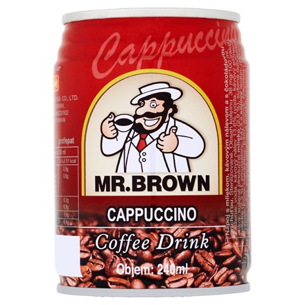 Mr. Brown Ledová káva Cappuccino 6x240ml