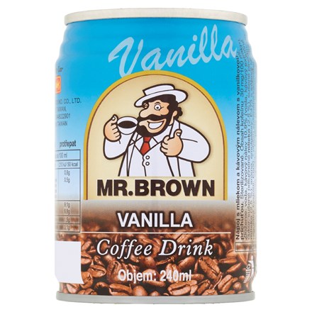 Mr.Brown Ledová káva Vanilla 6x240ml