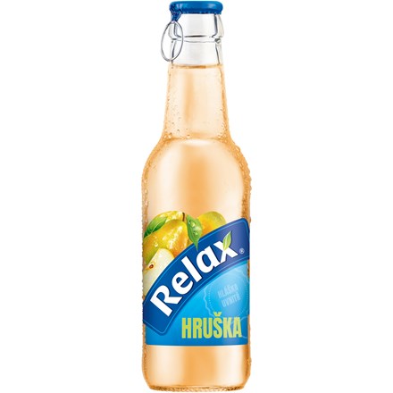 Relax Víčko Hruška 24x250ml