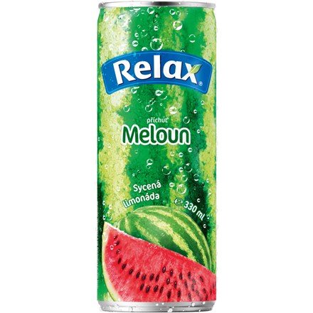 Relax Meloun nápoj 12x330ml plech