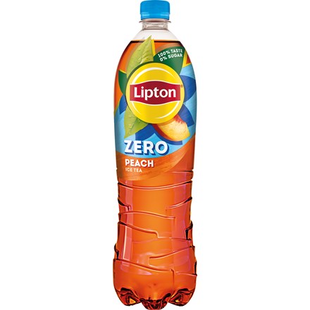 Lipton Black Ice Tea Zero Ledový čaj broskev 9x 1,5 l