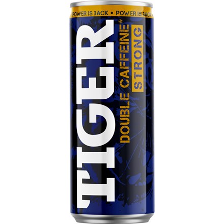 Tiger Energy Double Caffein 12x250ml plech