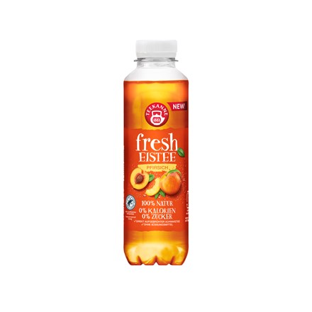 TEEKANNE Fresh Ice Tea Ledový čaj peach/ broskev 6 x 500 ml PET