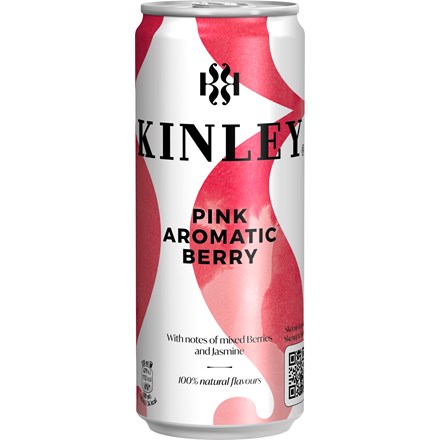 KINLEY Pink Berry 24x 330 ml plech