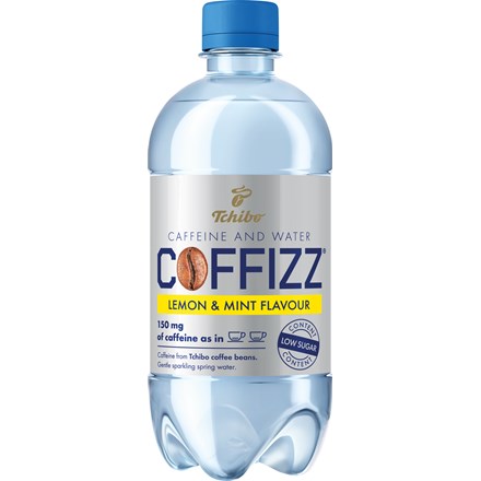 Coffizz Lemon&Mint Energetický nápoj 6×500 ml