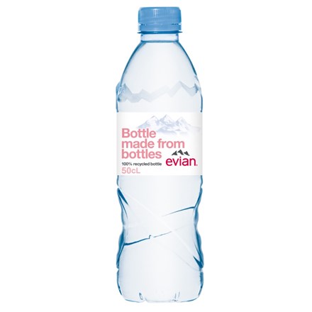 Evian minerální voda neperlivá 24×500 ml PET