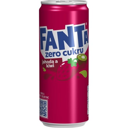 Fanta Strawberry 24x 330 ml plech