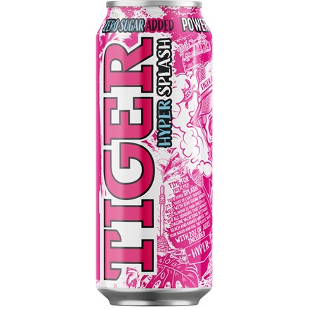 Tiger Energy Hyper Splash energetický nápoj 12x 500 ml