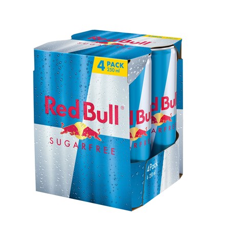 Red Bull Sugar Free energetický nápoj 4x 250 ml