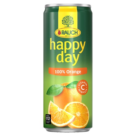 RAUCH Happy day 100 % pomeranč 24x 330 ml