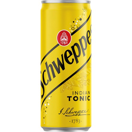 Schweppes Tonic 24x 330 ml plech