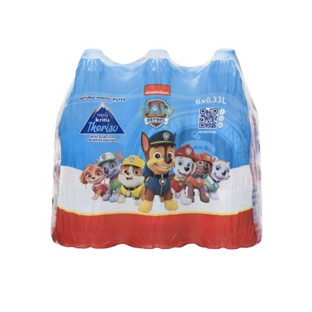 Paw Patrol Voda minerální 6 x 330 ml