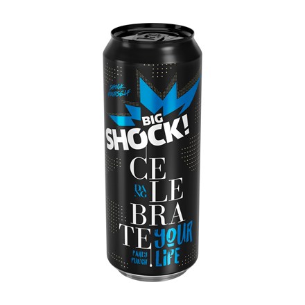 BIG SHOCK! Party Punch energetický nápoj 6x 500 ml