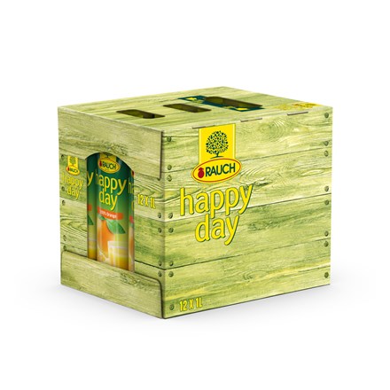 happy day Pomeranč 100 % 12x 1 l