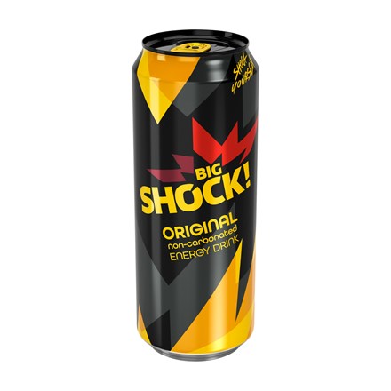 BIG SHOCK! Original energetický nápoj 6x 500 ml plech