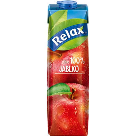 Relax 100 % jablko 12x 1 l